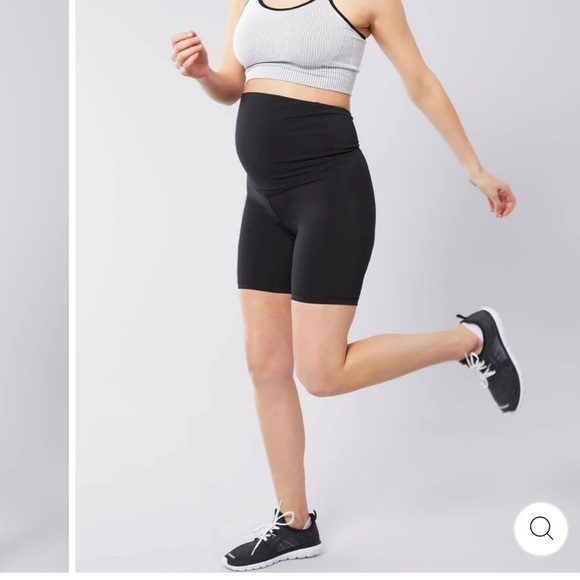 2 pairs of comfy maternity shorts! EUC WORN ONCE OR TWICE! - Picture 2 of 7